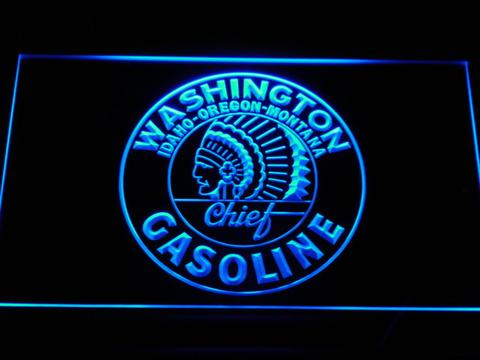 Washington Gasoline LED Neon Sign
